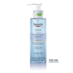EUCERIN Gel Limpiador Facial Dermatoclean Piel Normal/Mixta 200 mL