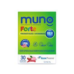 Muno Forte Probioticos+Vitaminas 30Comp