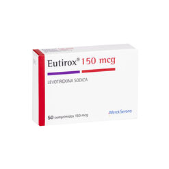 Eutirox 150 mcg x 50 Comprimidos