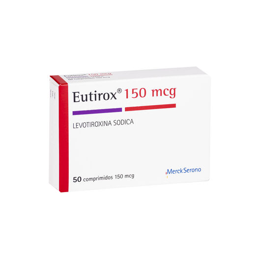 Eutirox 150 mcg x 50 Comprimidos, , large image number 0