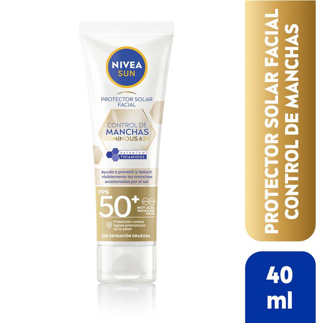 Protector Solar Nivea Sun Anti Imperfecciones FPS 50+ 40Ml, , large image number 1