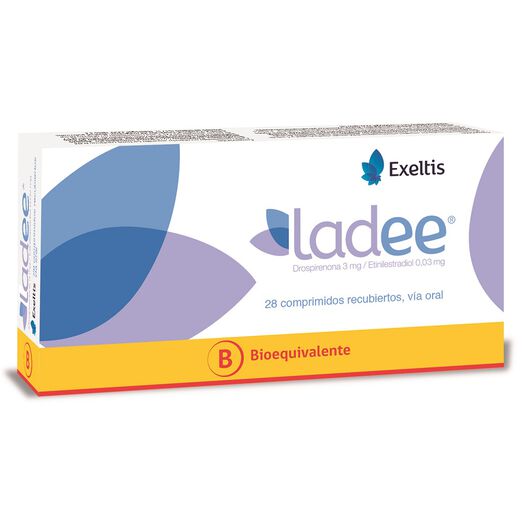 Ladee x 28 Comprimidos Recubiertos, , large image number 0