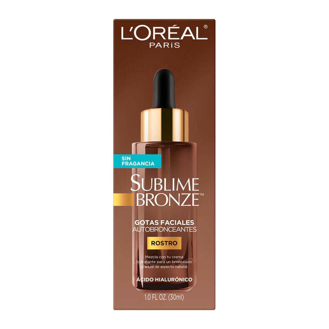Gotas Facial Loreal Sublime Bronze 30ml, , large image number 1