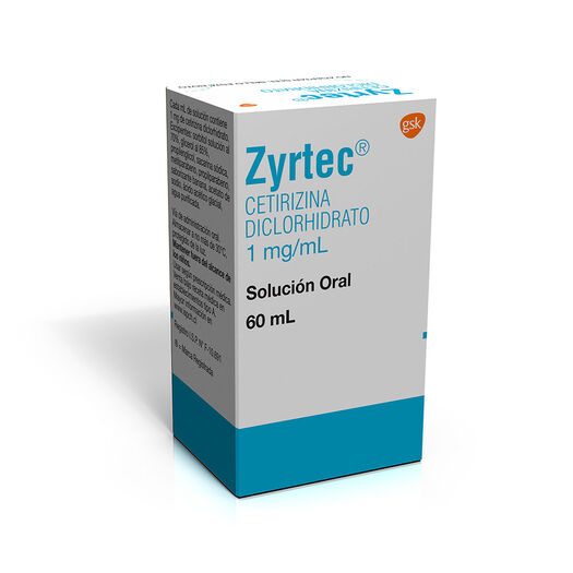 Zyrtec 1 mg/ml x 60 ml Solución Oral, , large image number 0