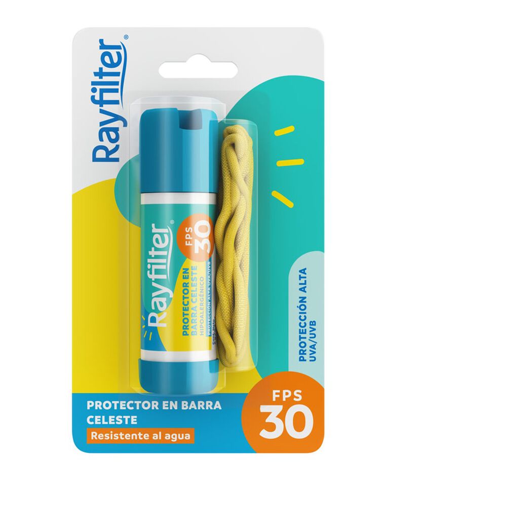 Protector Solar Rayfilter Stick FPS 30 Celeste 6 g, , large image number 0