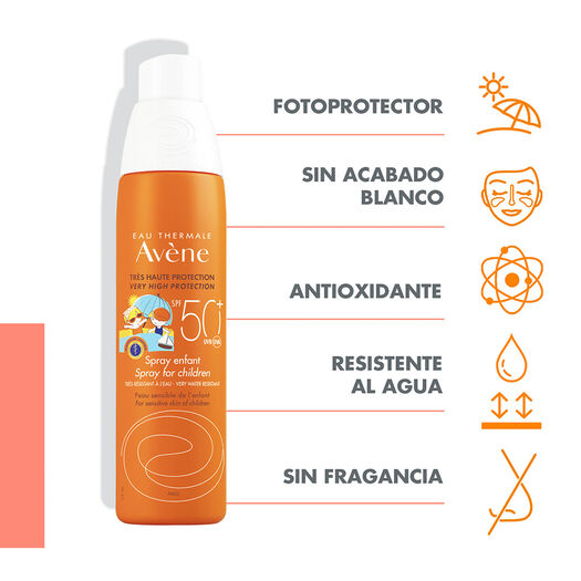 Spray Solar Niños Spf 50+, , large image number 1