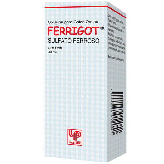 Ferrigot x 30 mL Solucion Oral Para Gotas, , large image number 0