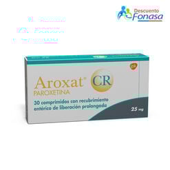 Aroxat CR 25 mg x 30 Comprimidos Con Recubrimiento Enterico De Liberacion Prolongada