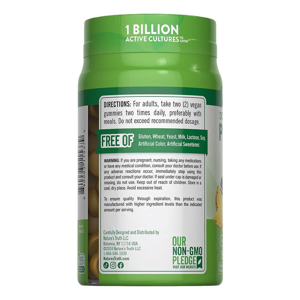 Gomitas Probioticos Nature's Truth Sabor Tropical 50 un, , large image number 4