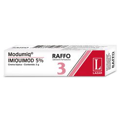 Modumiq 5 % x 3 g Crema Tópica