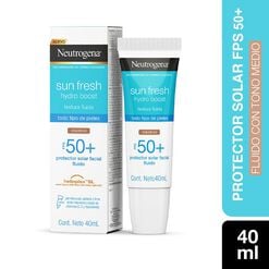 Protector Solar Neutrogena Hydro Boost Tono Medio FPS 50 40ml