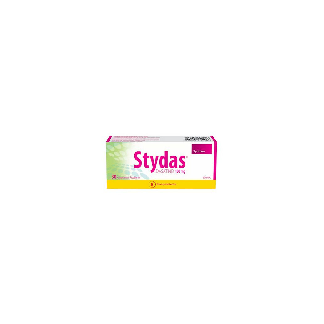 Stydas 100 mg x 30 Comprimidos Recubiertos, , large image number 0
