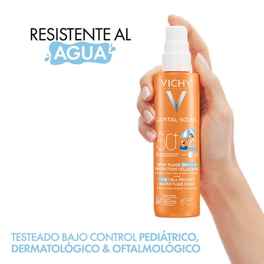 Capital Soleil Spray Invisible de niños FPS 50+ 200ml, , large image number 3