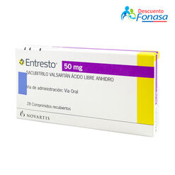 Entresto 50 mg x 28 Comprimidos Recubiertos