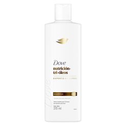 Shampoo Dove Nutrición Tri Óleos370 mL