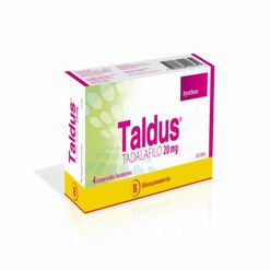 Taldus 20 mg x 4 Comprimidos Recubiertos