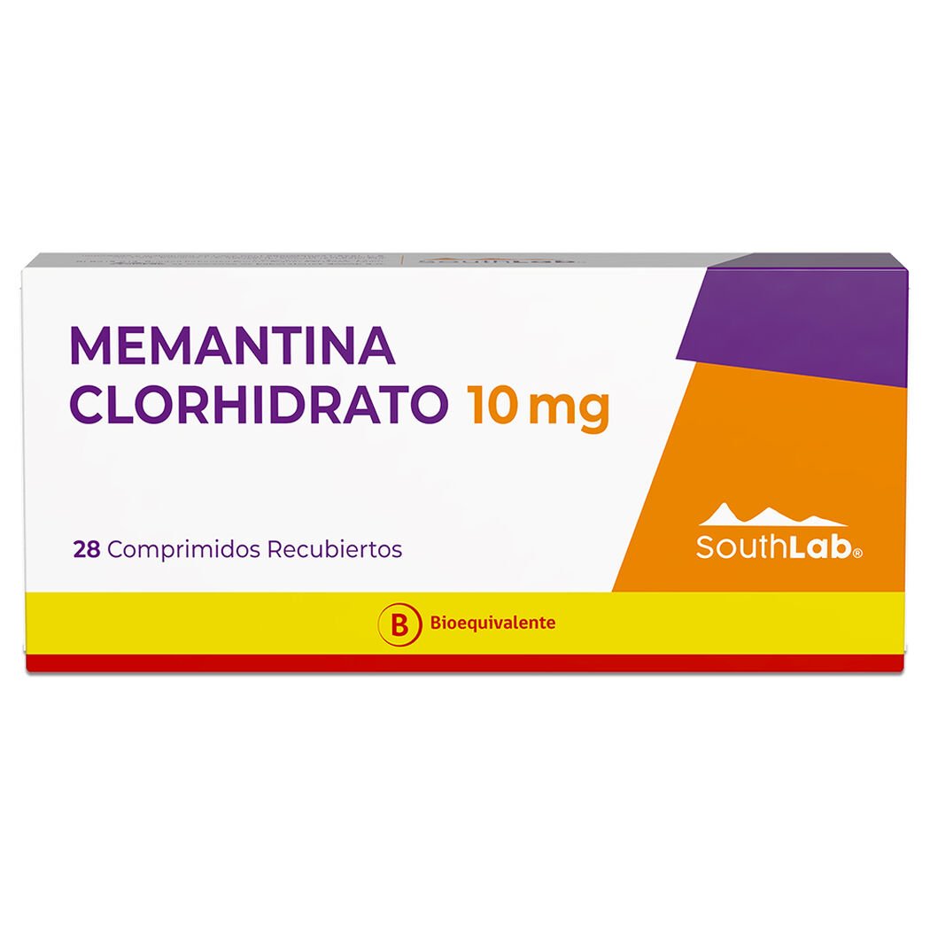Memantina 10 mg 28 Comprimidos Recubiertos, , large image number 0