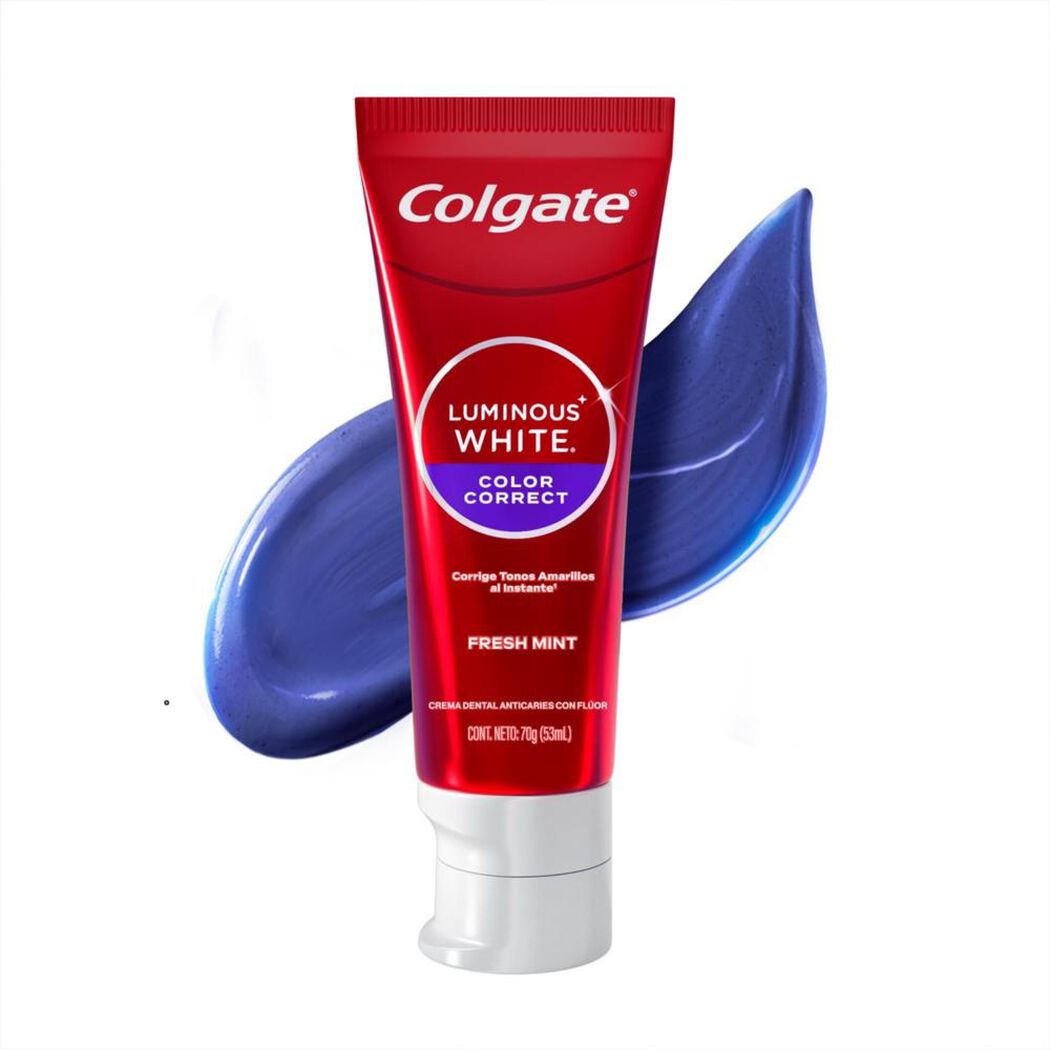 Pasta Dental Colgate Luminous White Color Correct 70 g, , large image number 4