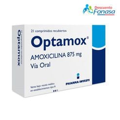 Optamox 875 mg x 21 Comprimidos Recubiertos