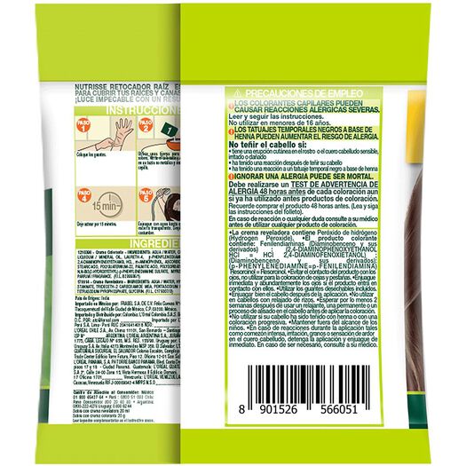 Retocador Raíz Nutrisse 60 Rubios Oscuros, , large image number 1