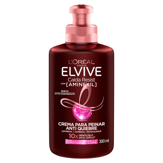 Crema Para Peinar Elvive Aminexil 300Ml, , large image number 1