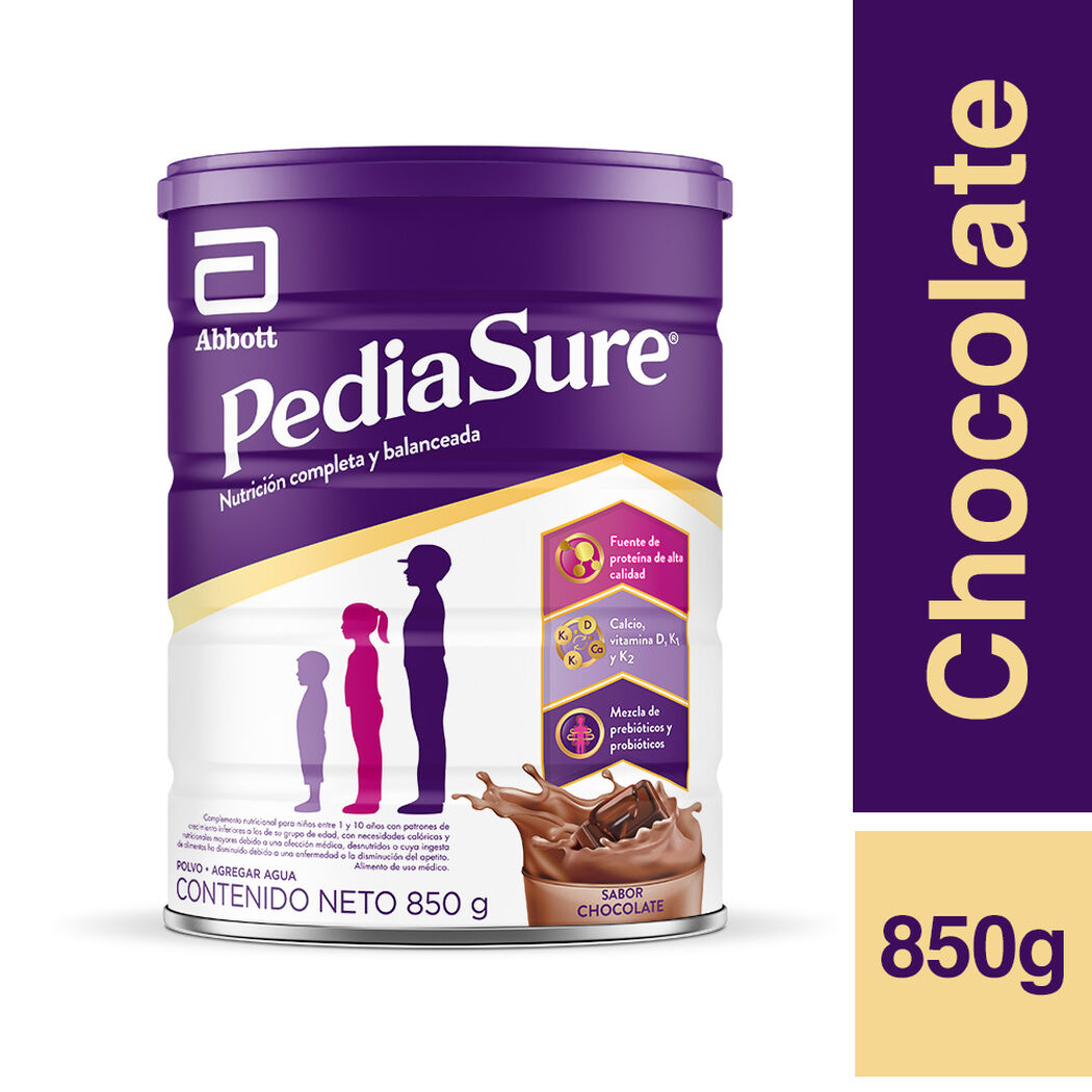 Pediasure Polvo Chocolate 850G, , large image number 0