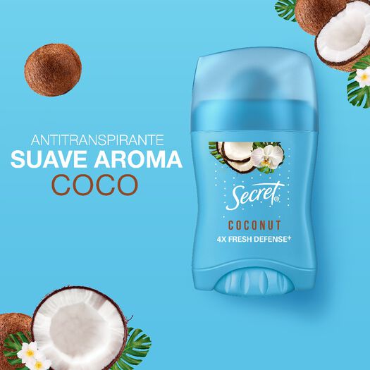 Desodorante Stick Secret Ap Coconut 45G, , large image number 3