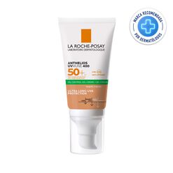Protector Solar Rostro Anthelios Toque Seco Con Color FPS50+ 50 ml
