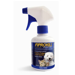 Vet. Fiprokill 0.25 % x 250 ml Solución Spray para Perros y Gatos