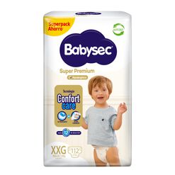 Pañal Babysec Super Premium Xxg 112Un