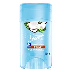 Desodorante Gel Secret Coconut 45G