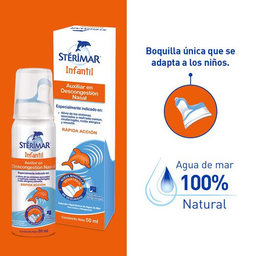 Sterimar Infantil x 50 mL Solución Para Aplicacion Nasal, , large image number 2
