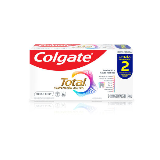 Pasta Dental Colgate Total Clean Mint 75 mL 2 un, , large image number 1