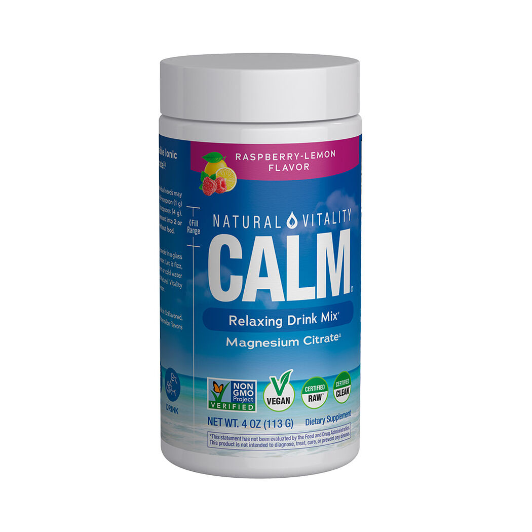 Natural Vitality Calm Magnesio sabor Frambuesa Lim&oacute;n 113g, , large image number 2