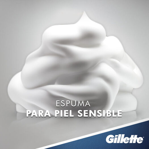 Gillette Prestobarba Espuma de Afeitar Sensitive, 155 ml , , large image number 2