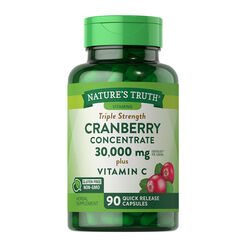 Concentrado Nature's Truth Cranberry 30000 Mg + Vitamina C