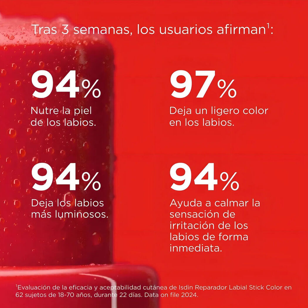 ISDIN Reparador Labial Rojo 4g, , large image number 3