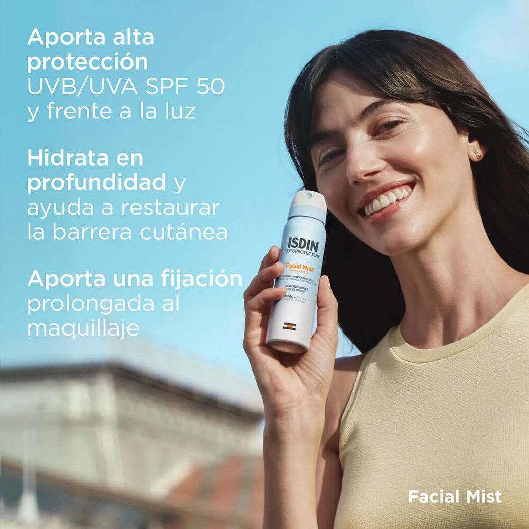 Isdin Facial Mist SPF 50 - Bruma Facial Invisible 50 ml, , large image number 1