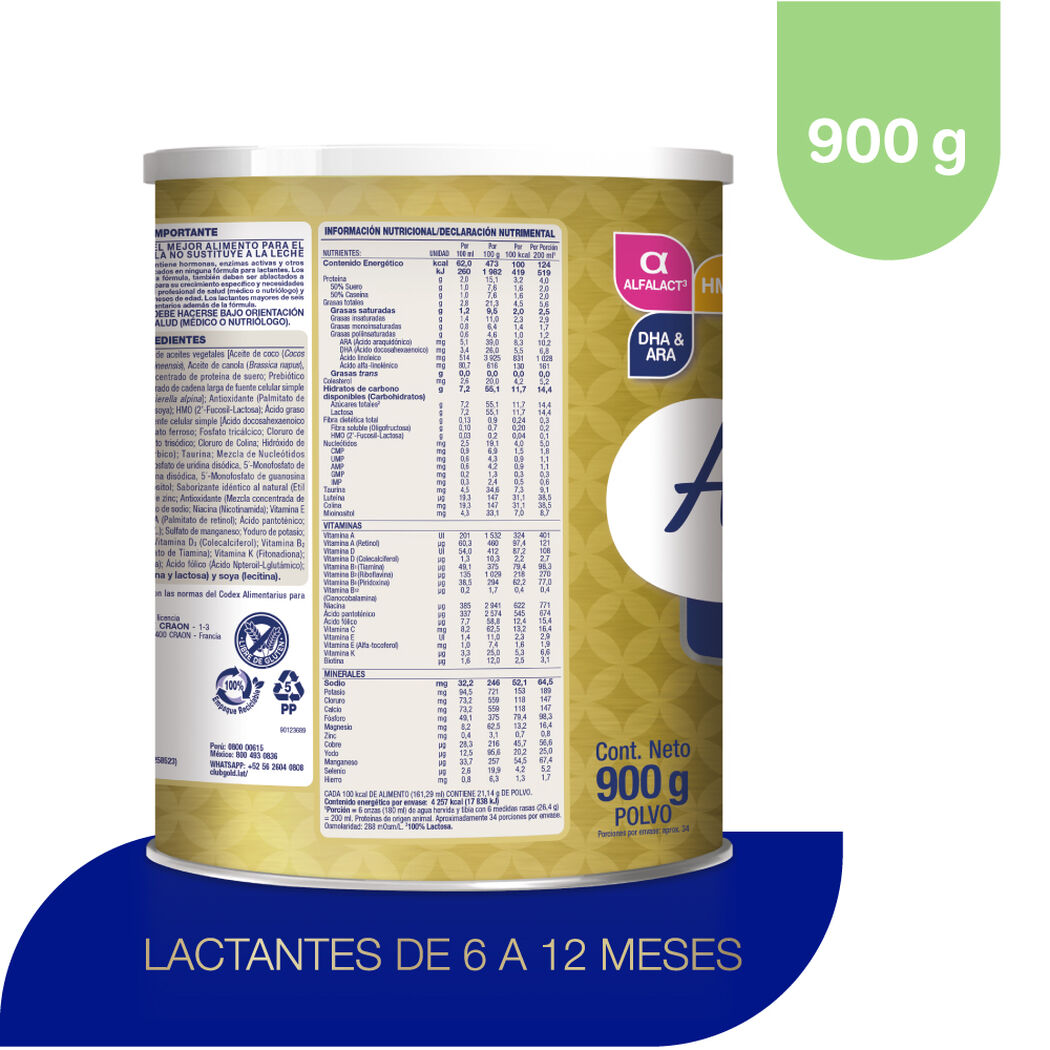 Fórmula Promil Alula Gold 900 g, , large image number 2