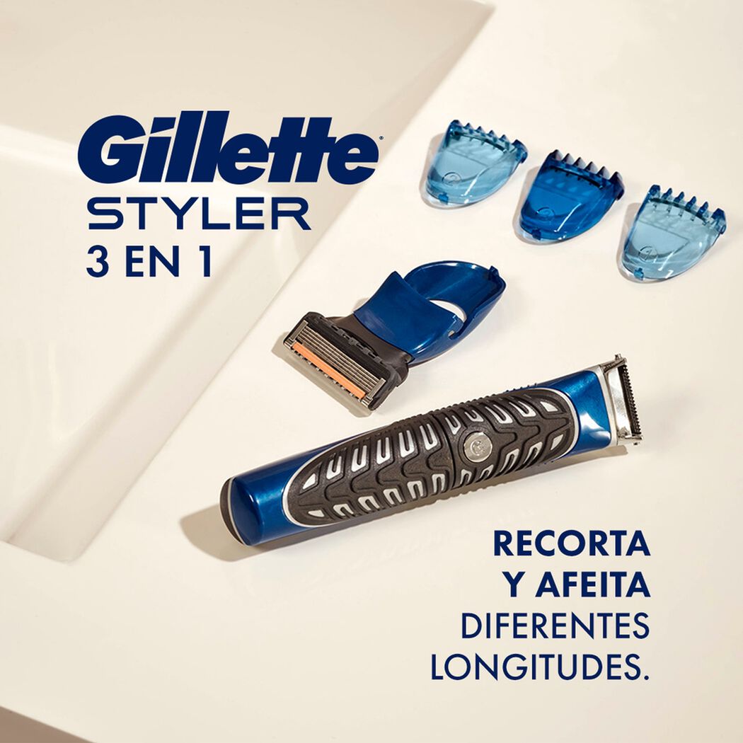 M&aacute;quina de Afeitar Gillette Fusion Styler 1 un, , large image number 2