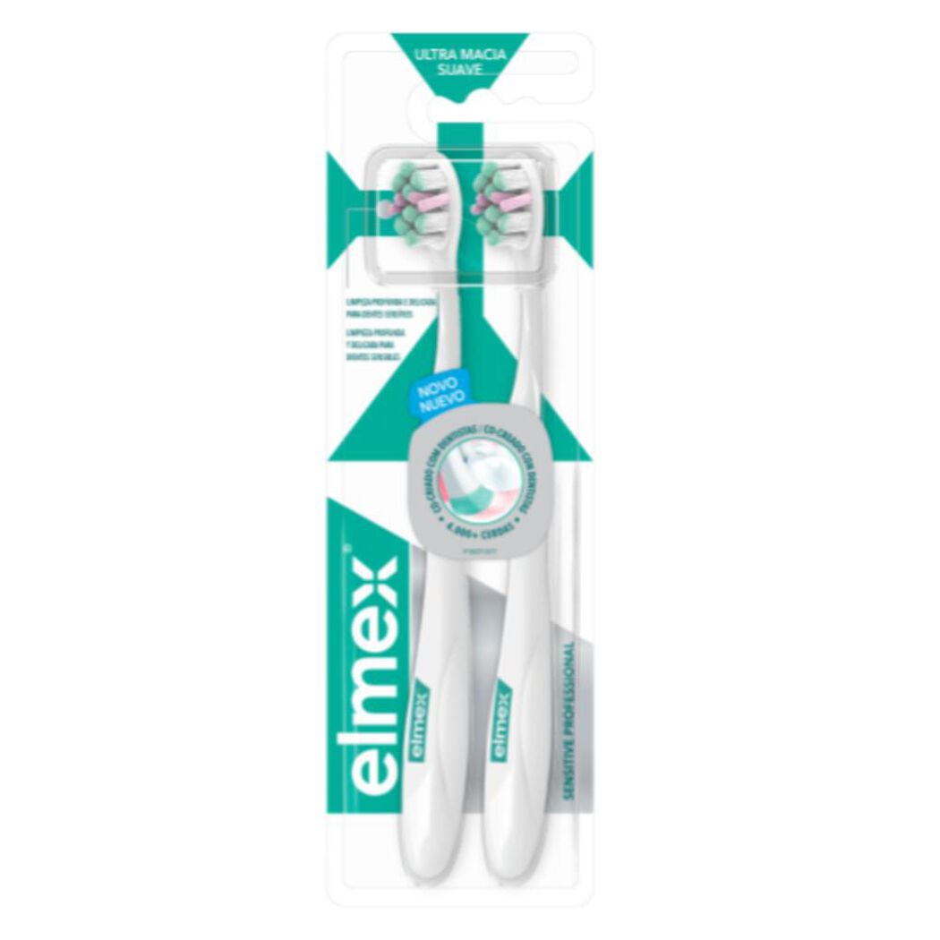 Cepillo de Dientes Elmex Ultra Suave 2 un, , large image number 0