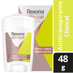 Rexona Desodorante Crema Clinical Stress Control x 48 g