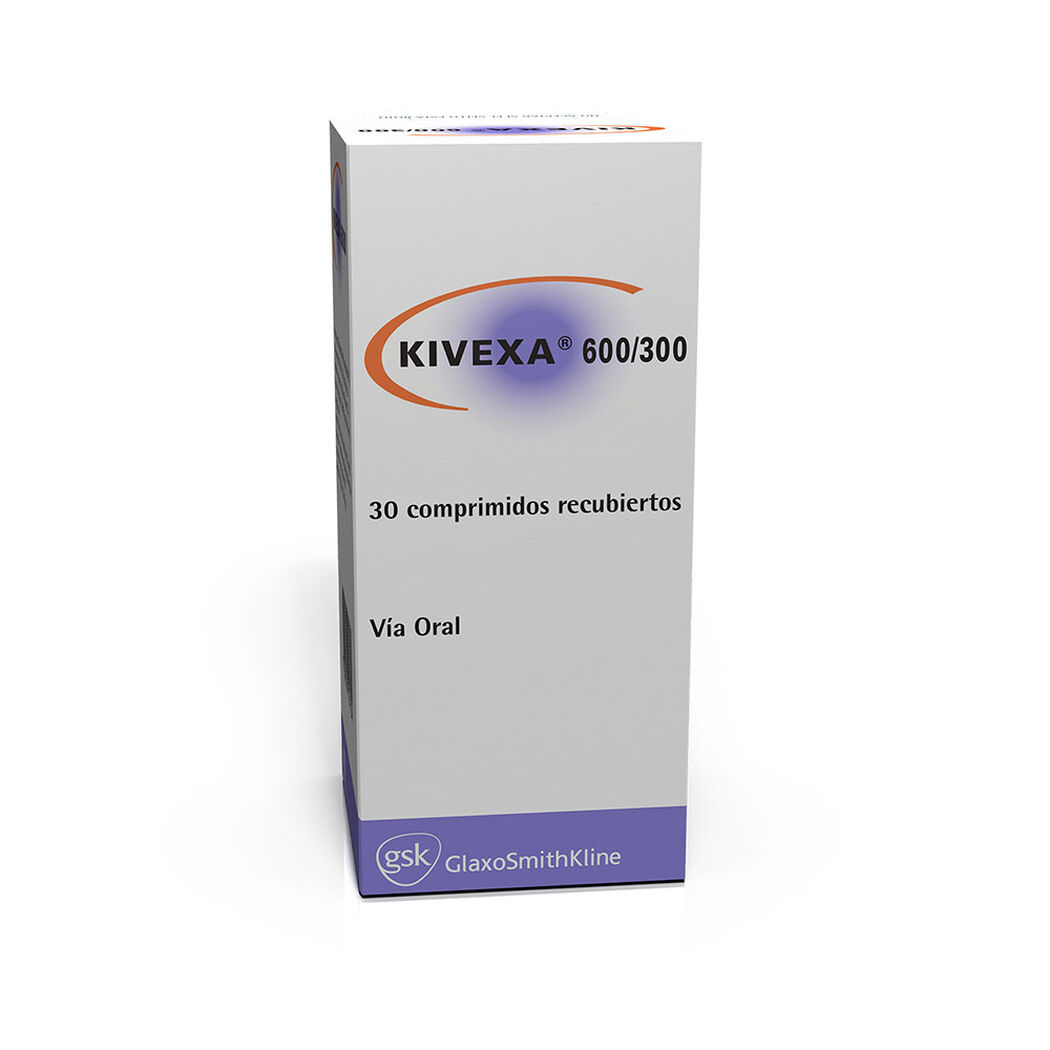 Kivexa 600 mg/300 mg x 30 Comprimidos Recubiertos, , large image number 0