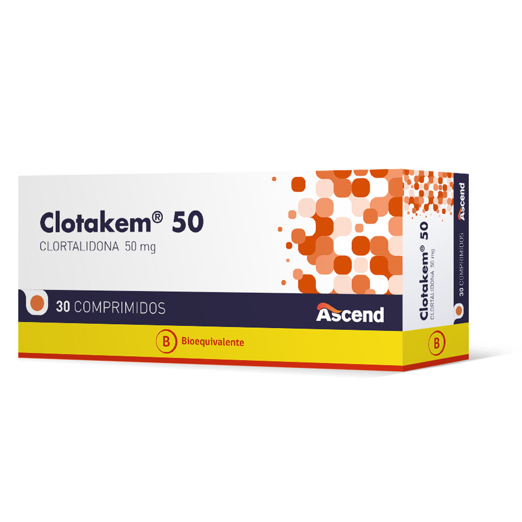 Clotakem 50 mg x 30 Comprimidos, , large image number 0