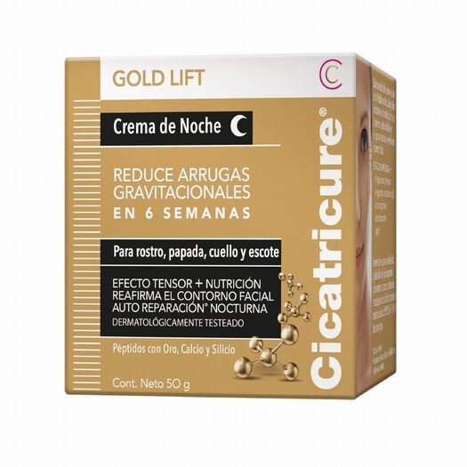 Cicatricure Crema Facial Gold Lift De Noche 50 G, , large image number 2
