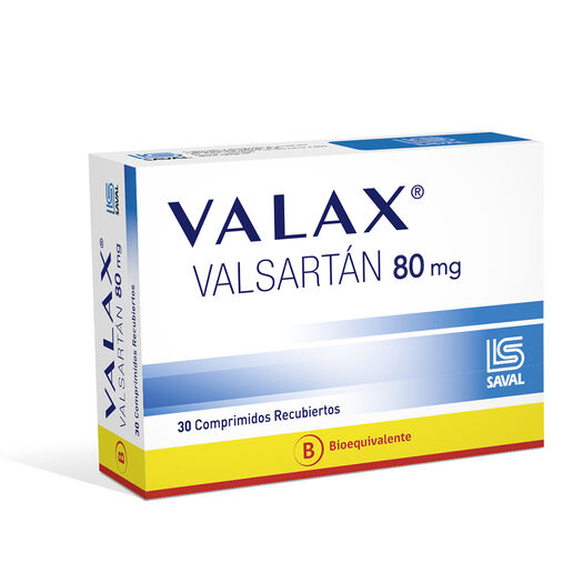 Valax 80 mg x 30 Comprimidos Recubiertos, , large image number 0