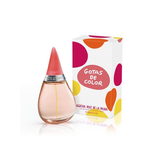 Agatha Ruiz De La Eau de Toilette Gotas De Color Con Atomizador x 50 mL, , large image number 0