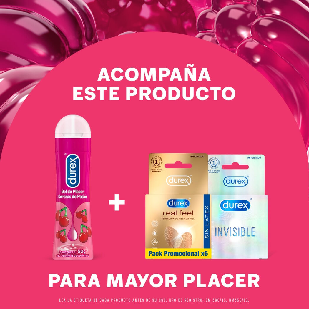 Durex Lubricante Play Cherry 50 ml, , large image number 4