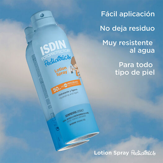 Isdin® Loción Fotoprotector Pediatrics SPF 50 x 250 mL, , large image number 2