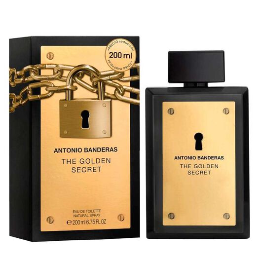 Antonio Banderas Eau de Toilette The Golden Secret Con Atomizador x 200 mL, , large image number 0